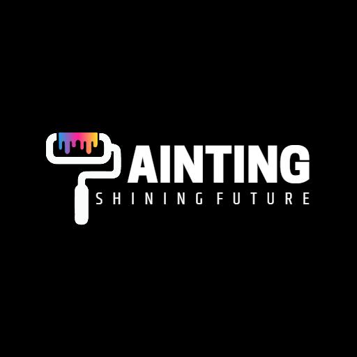 Creative Paint Roller Design Representing Modern Painting Logo Template