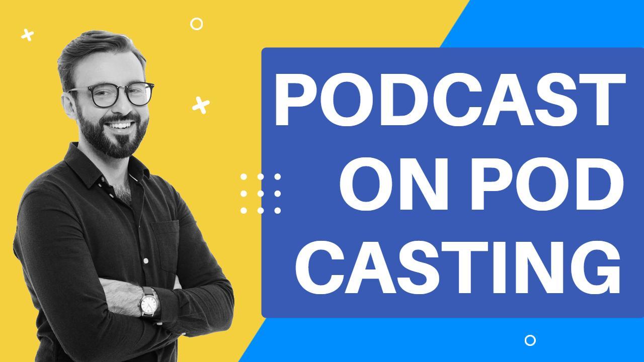Creative Podcasting Tips for Beginner Podcasters YouTube Thumbnail Template