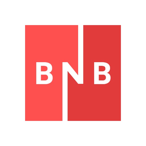 Creative Red and Coral Square Design Showcasing Branding Logo Template