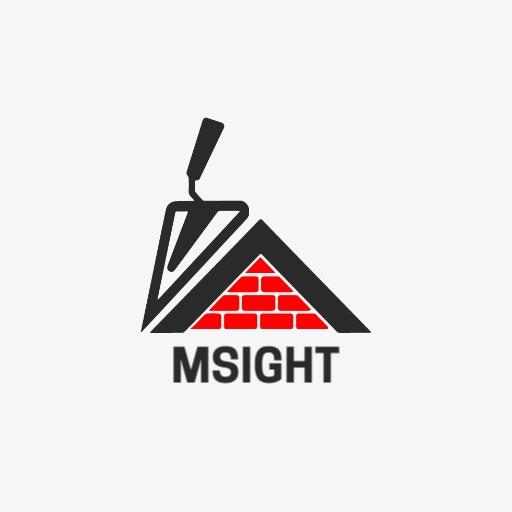 Creative Red Brick and Trowel Design for Construction Business Logo Template