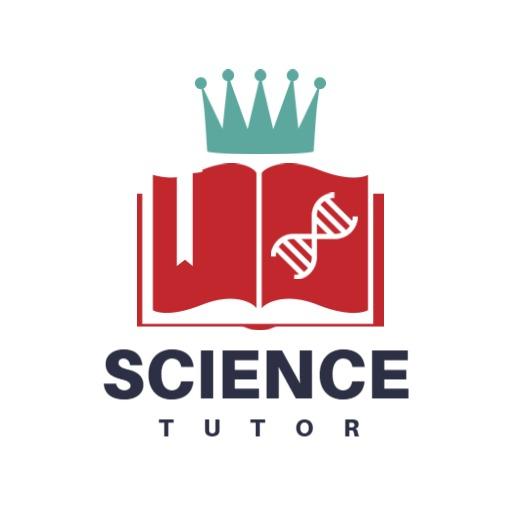 Creative Science Book Design for Educational Tutoring Logo Template