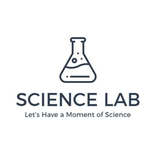 Creative Science Lab Logo Featuring a Classic Beaker Design Logo Template