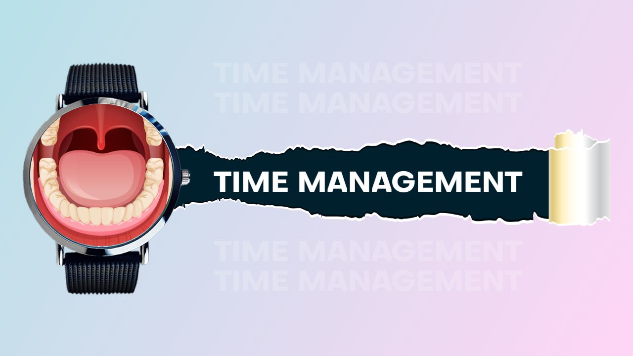 Creative Time Management Skills Trending YouTube Thumbnail Template