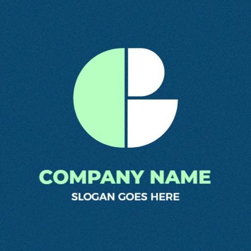 Creative Use of Soft Green G Letter Design for Brand Identity Logo Template