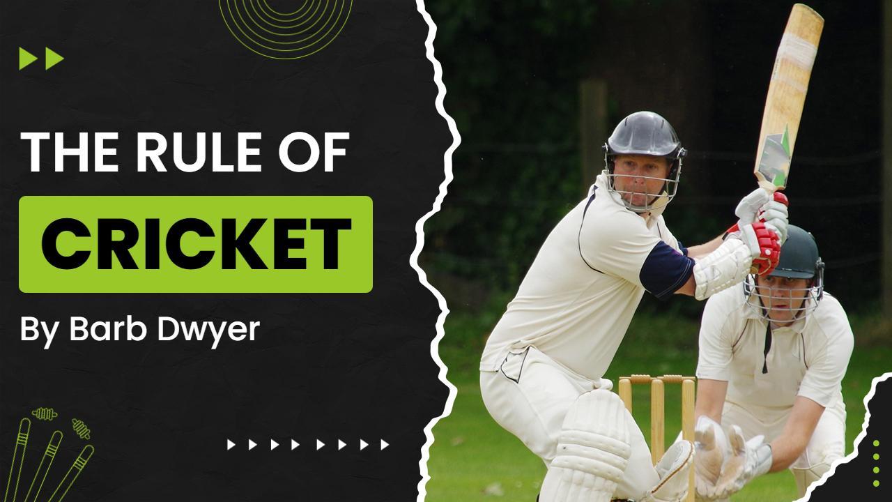 Cricket Match Rules Explained Sports YouTube Thumbnail Template