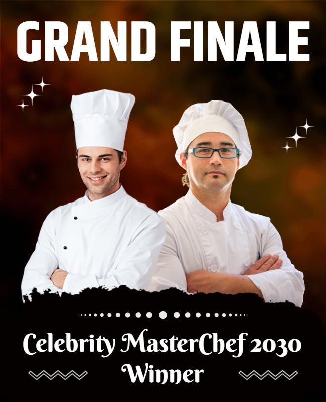 Culinary Competition Grand Finale Flyer Template