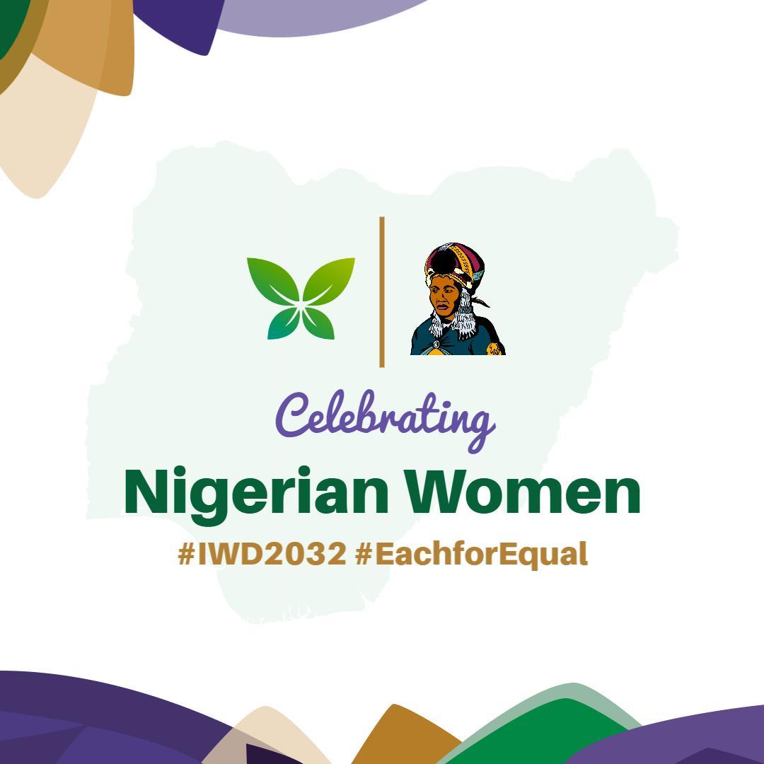 Cultural Celebration of Nigerian Women Empowerment Poster Template