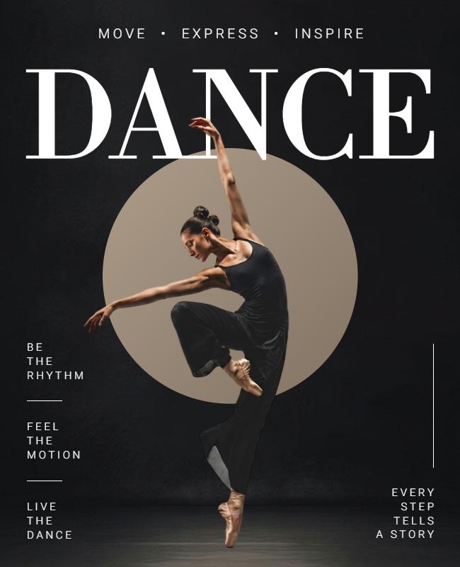 Dance Performance Poster Template