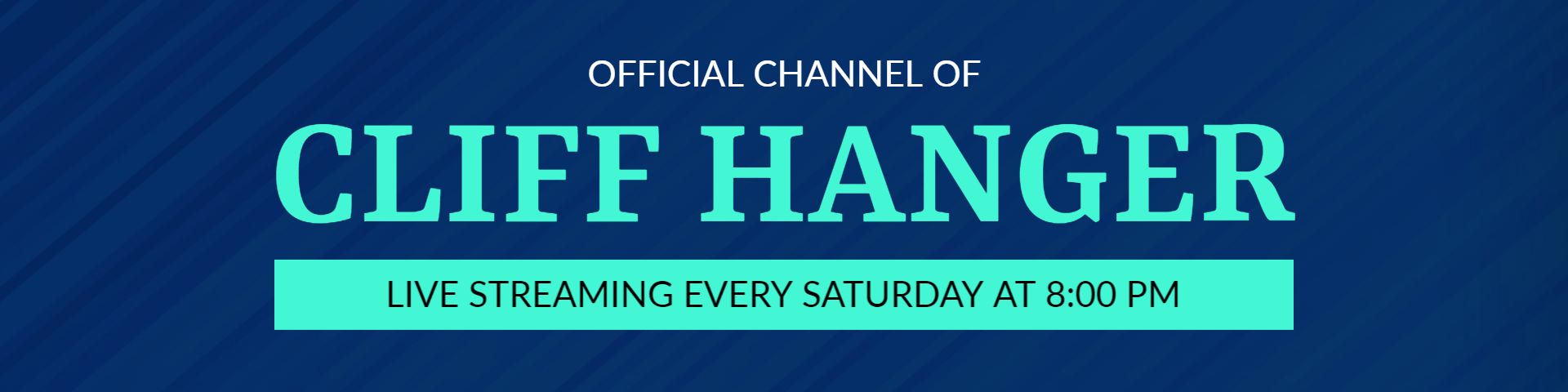 Dark Blue Background with Streaming Details for Twitch Banner Template