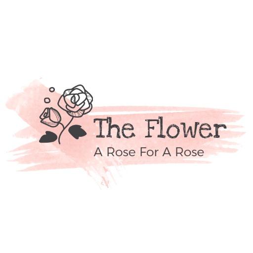 Delicate Pink Floral Design Celebrating Love and Beauty Logo Template