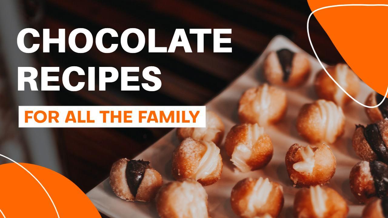 Delicious Chocolate Recipes Family Cooking Channel YouTube Thumbnail Template