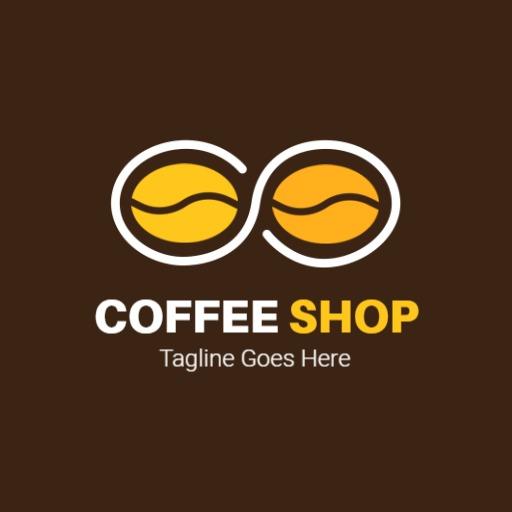 Delicious Coffee Experience at a Cozy Coffee Shop Logo Template