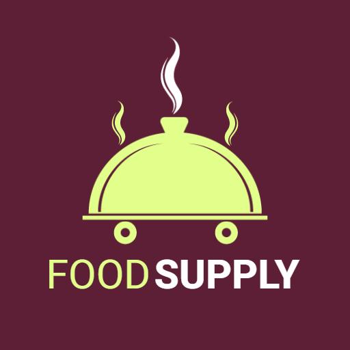 Delicious Food Delivered with Professional Food Supply Logo Template