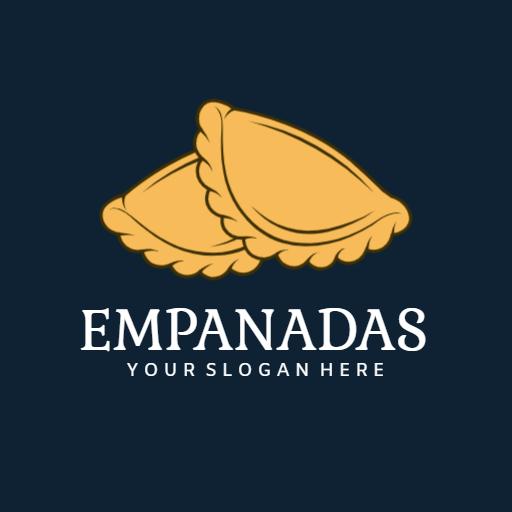 Delicious Golden Empanadas Ready for Your Taste Buds Logo Template
