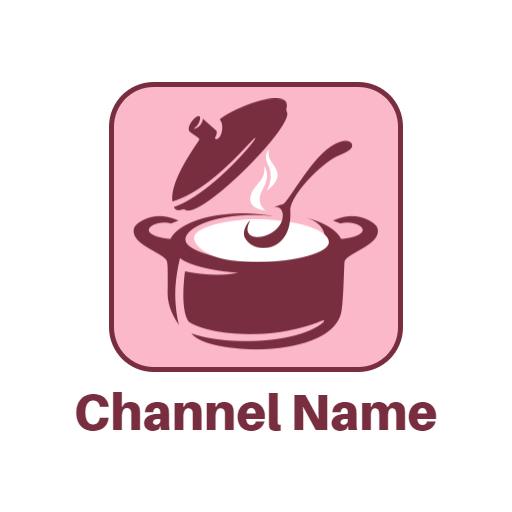 Delicious Home Cooking Inspiration for Culinary Channel Logo Template
