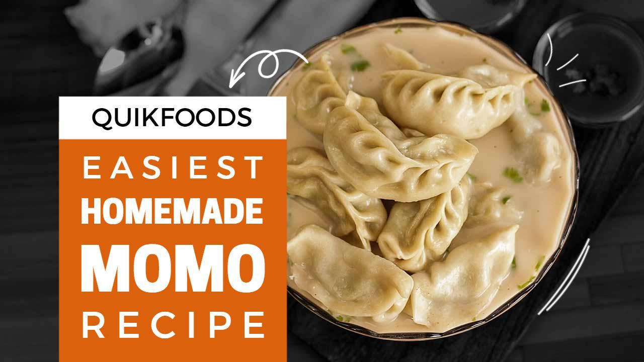 Delicious Homemade Momo Recipe Cooking Channel YouTube Thumbnail Template