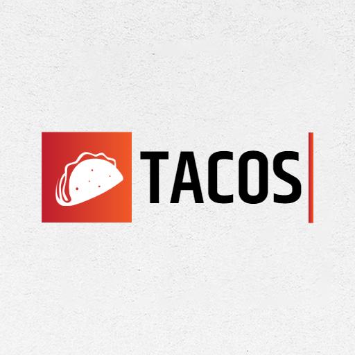 Delicious Tacos with a Warm Gradient Background Logo Template