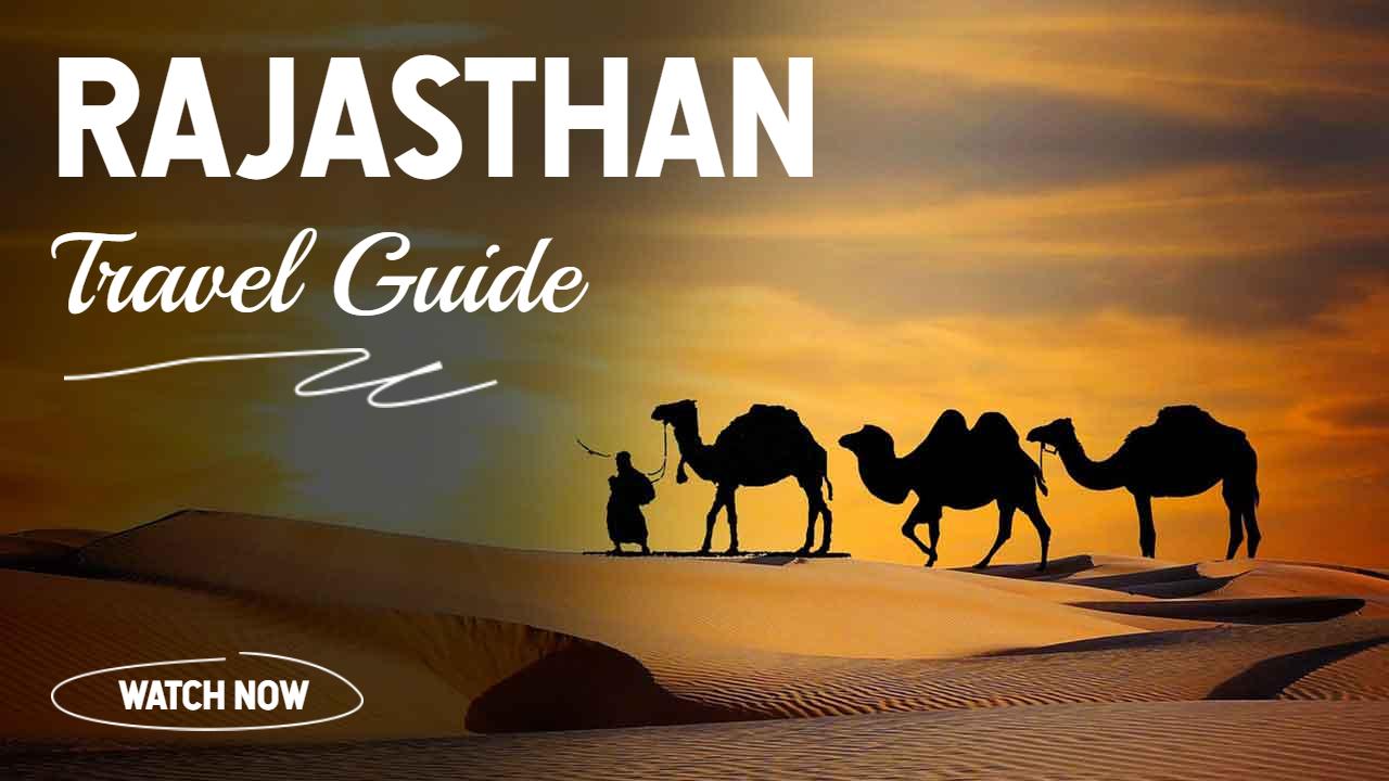 Desert Adventure Rajasthan Travel YouTube Thumbnail Template