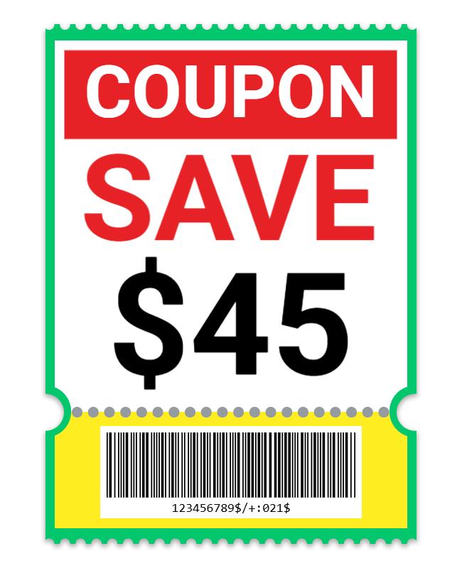 Discount Coupon Savings Offer Flyer Template