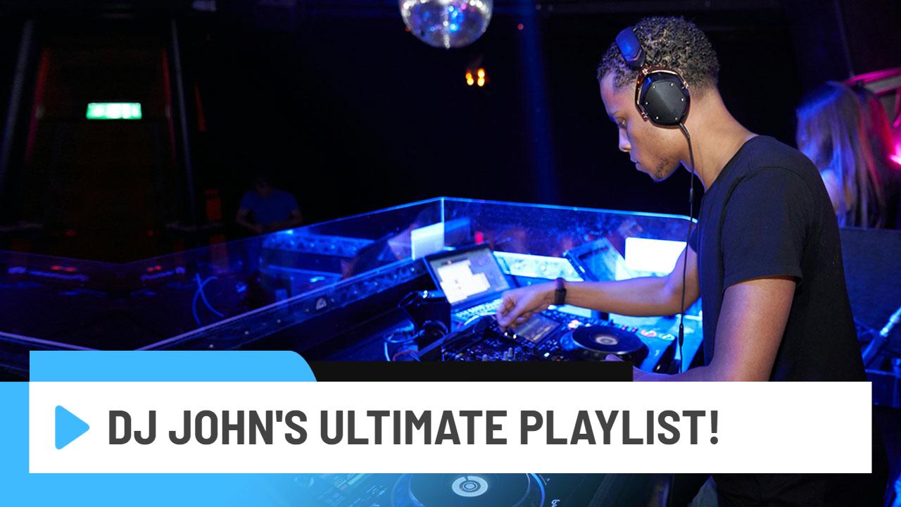 DJ Party Vibes Playlist Music YouTube Thumbnail Template
