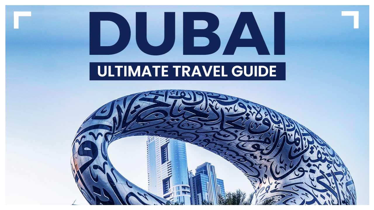 Dubai City Adventure Travel YouTube Thumbnail Template