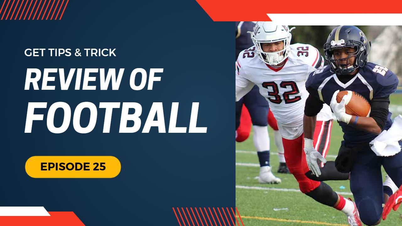 Dynamic Action Football Gameplay Review YouTube Thumbnail Template
