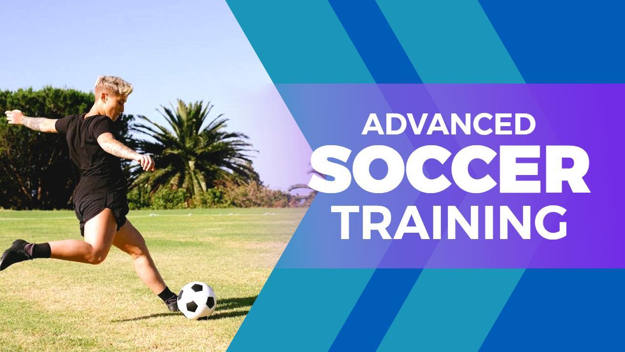Dynamic Advanced Soccer Training Skills YouTube Thumbnail Template
