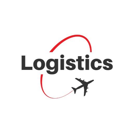 Dynamic Air Travel and Efficient Movement in Logistics Logo Template