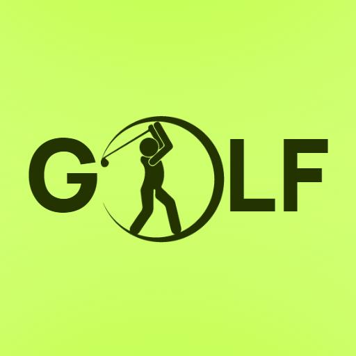 Dynamic Black Golf Swing Representing Passion for the Sport Logo Template