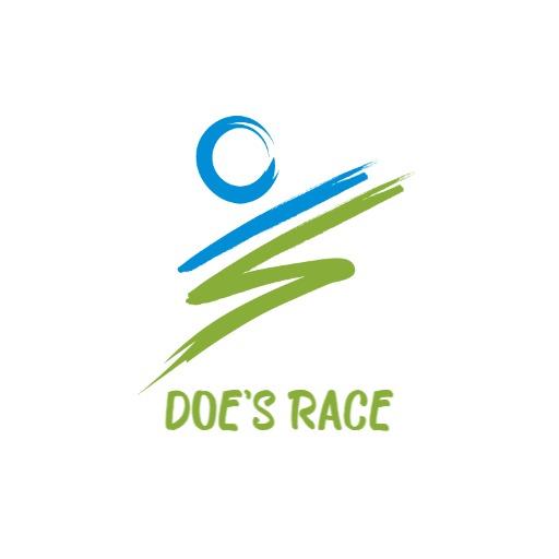 Dynamic Blue and Green Motion Concept for Racing Logo Template