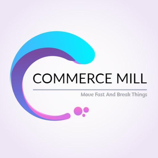 Dynamic Blue and Purple Swirl Representing Company Innovation Logo Template