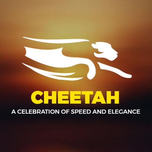 Dynamic Cheetah Logo Celebrating Speed and Graceful Movement Logo Template