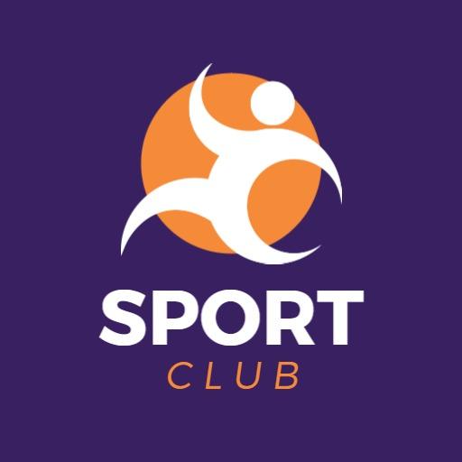 Dynamic Circle Symbolizing Active Sports Club Logo Template