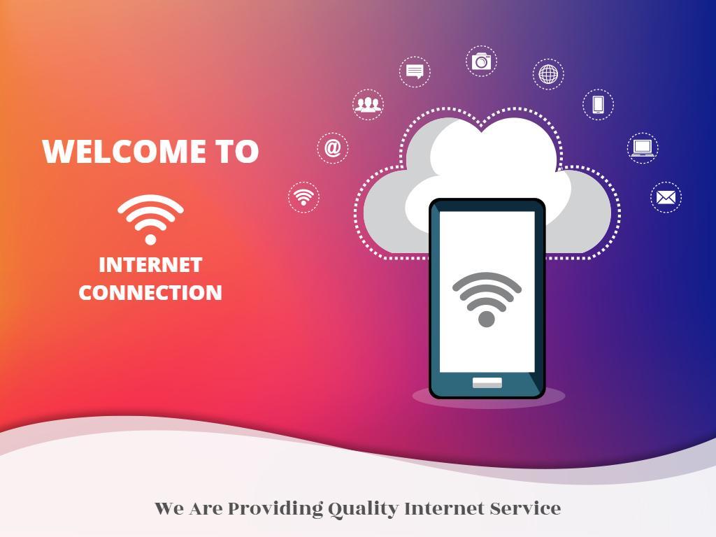 Dynamic Colorful Internet Service Business Presentation Template