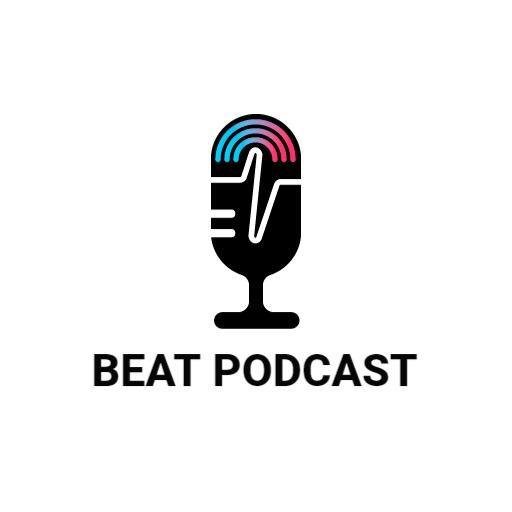 Dynamic Colorful Microphone Design for Engaging Podcast Logo Template