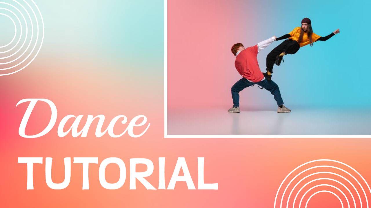 Dynamic Dance Moves Tutorial YouTube Thumbnail Template