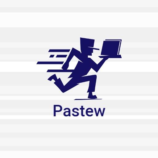 Dynamic Delivery Person Representing Food Service Logo Template