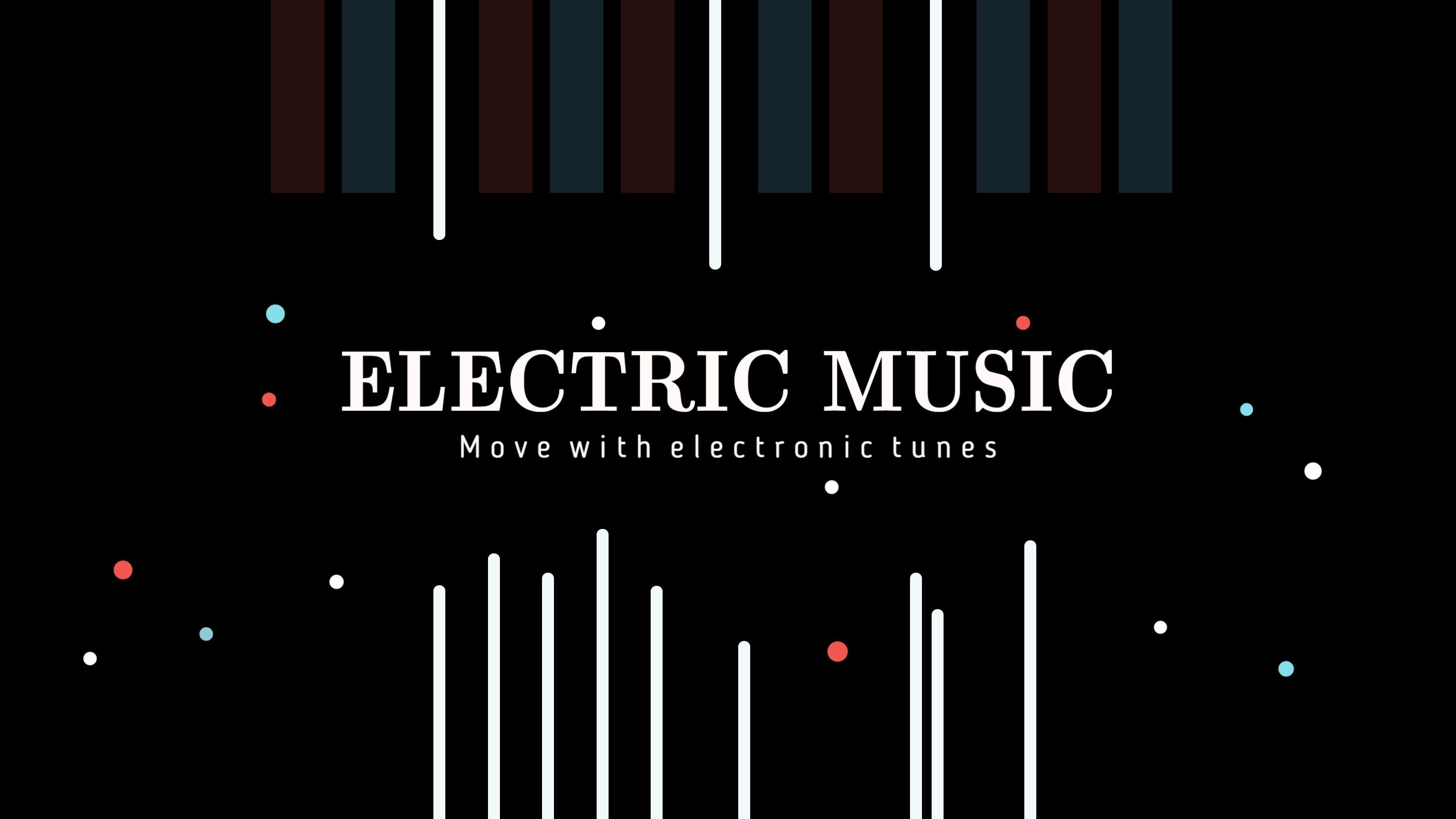 Dynamic Electric Music Vibes for YouTube Channel Banner Template