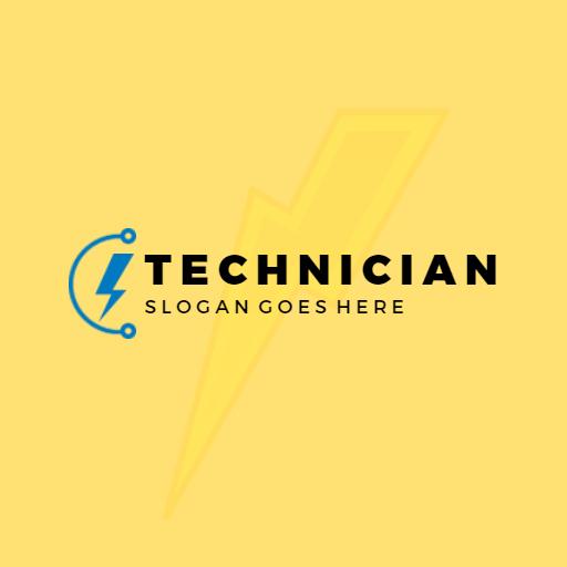 Dynamic Electrical Design Showcasing Technical Services Logo Template