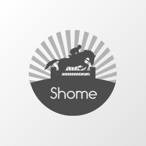 Dynamic Equestrian Sports Action in Racing Logo Template