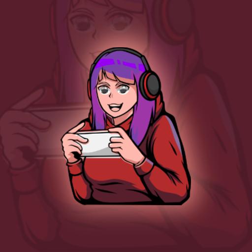 Dynamic Esports Gamer Representing Fun and Competition Logo Template