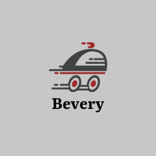 Dynamic Food Delivery Car Design for Restaurant Logo Template