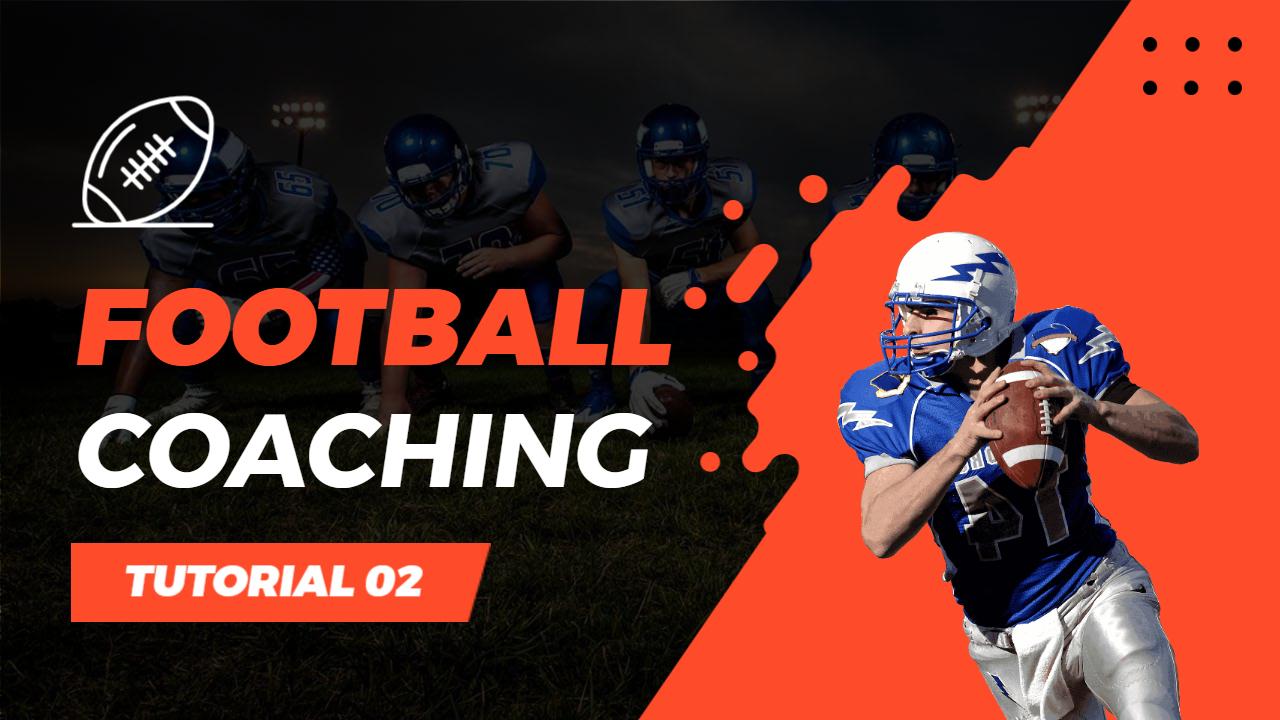 Dynamic Football Coaching Techniques YouTube Thumbnail Template