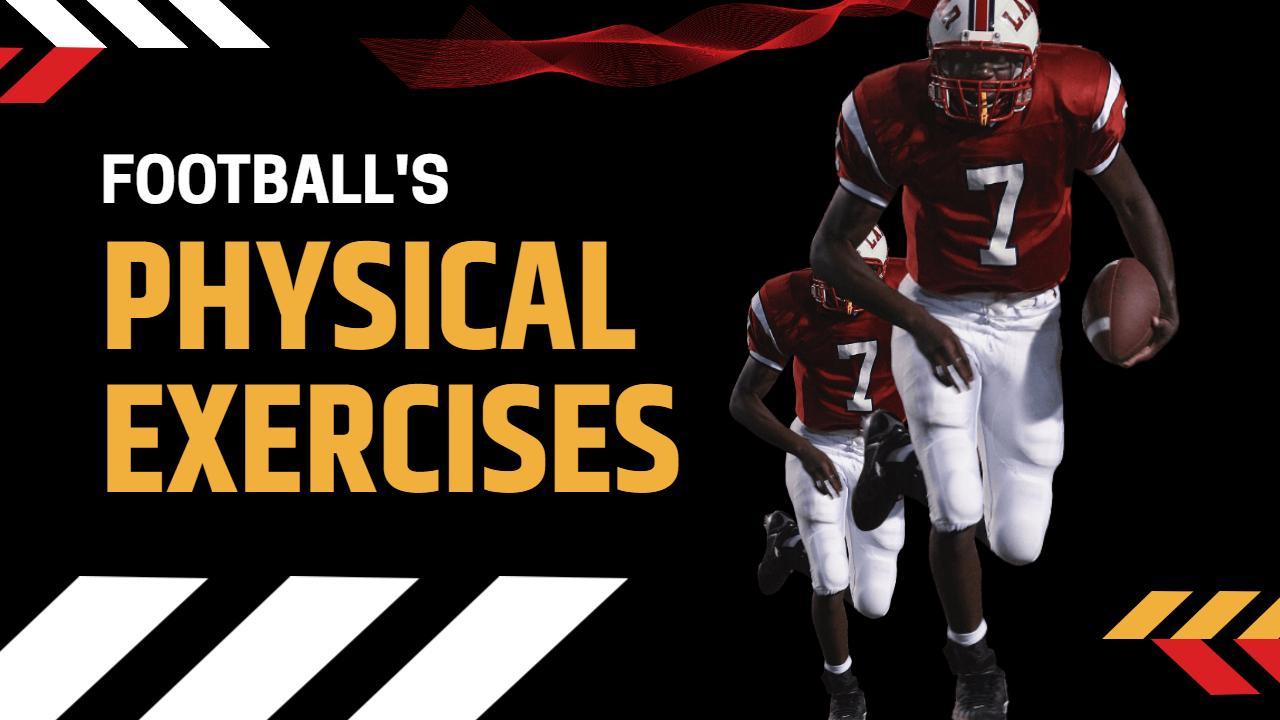 Dynamic Football Physical Exercises Training YouTube Thumbnail Template