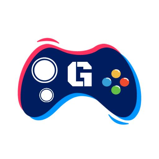 Dynamic Game Controller Design Featuring Alphabet Elements Logo Template