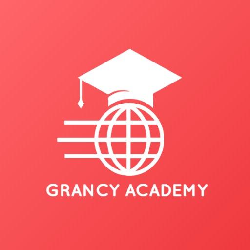 Dynamic Globe and Graduation Cap for School Academy Logo Template
