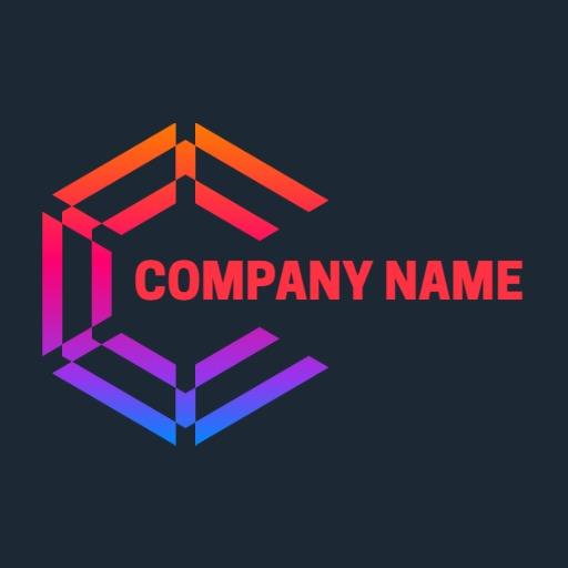 Dynamic Gradient Design Showcasing Technology and Innovation Logo Template