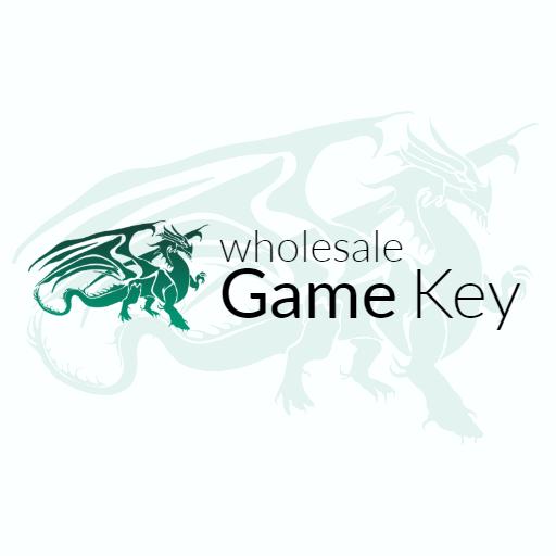 Dynamic Green Dragon Design for Wholesale Game Key Logo Template