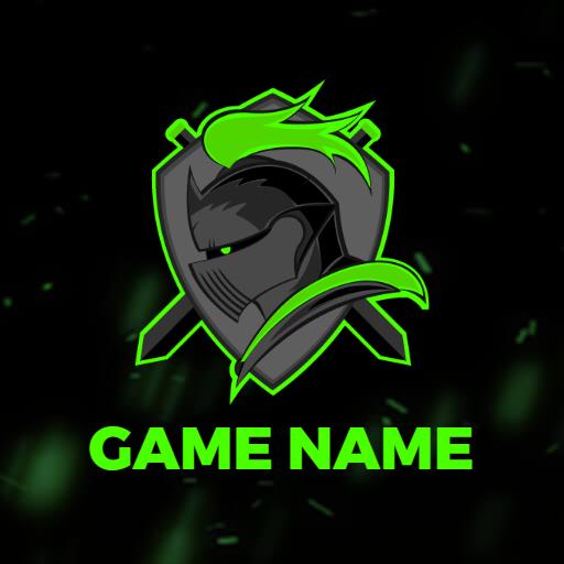 Dynamic Green Knight Shield Represents Competitive Esports Logo Template