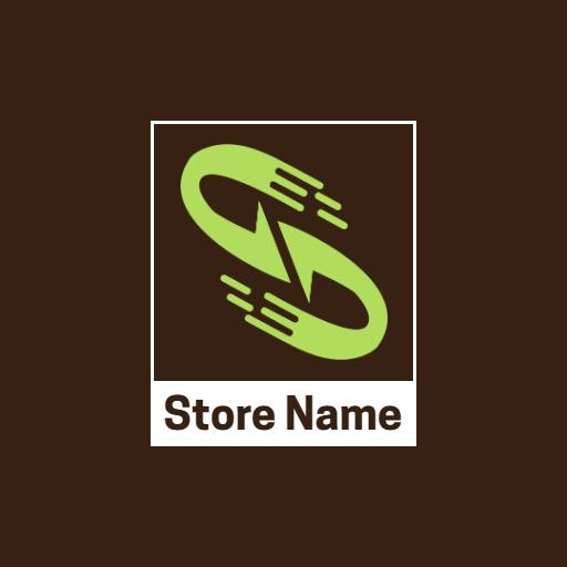 Dynamic Green Recycling Symbol Emphasizing Environmental Care Logo Template